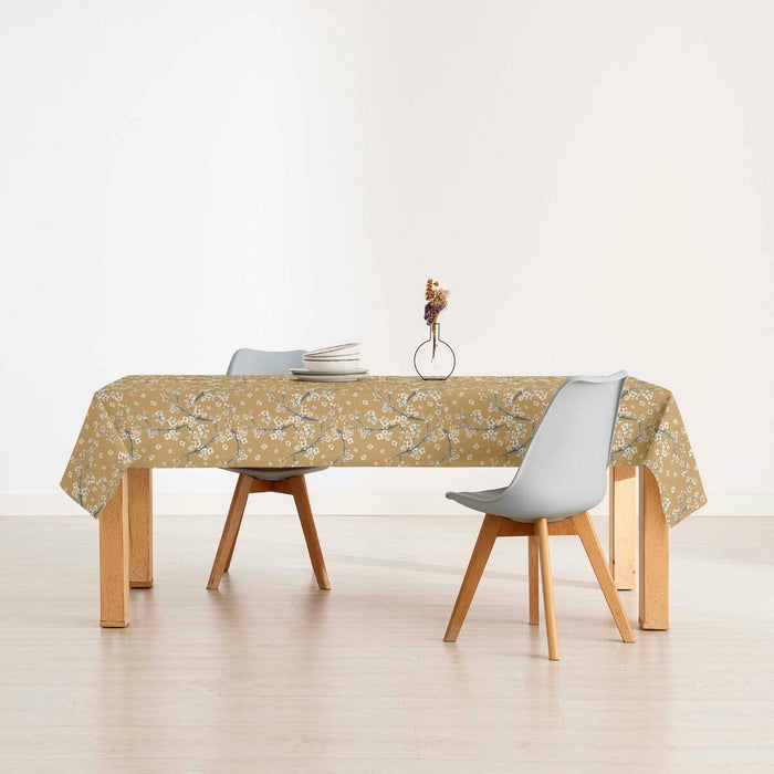 Belum Mustard Tablecloth 100 x 155 cm Flowers