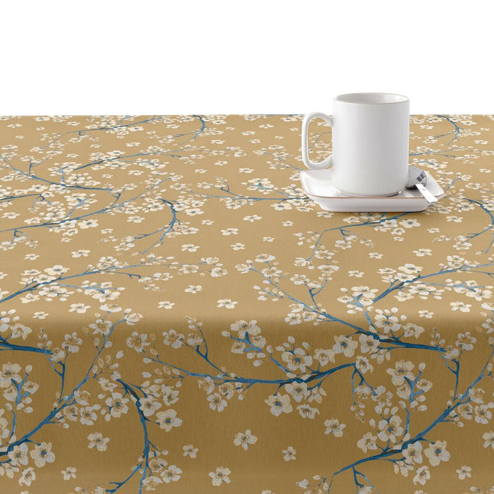 Belum Mustard Tablecloth 250 x 155 cm Flowers