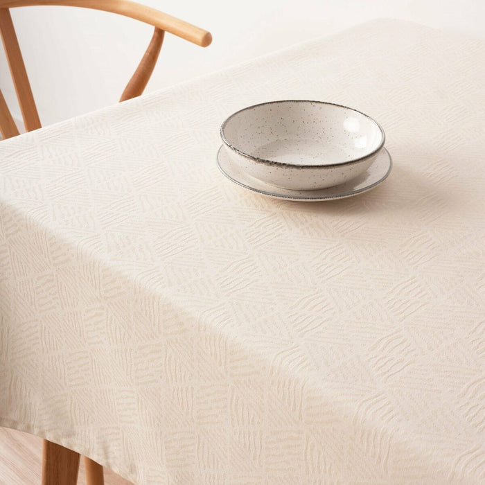 Belum 31990C Beige stain-resistant tablecloth 200 x 155 cm