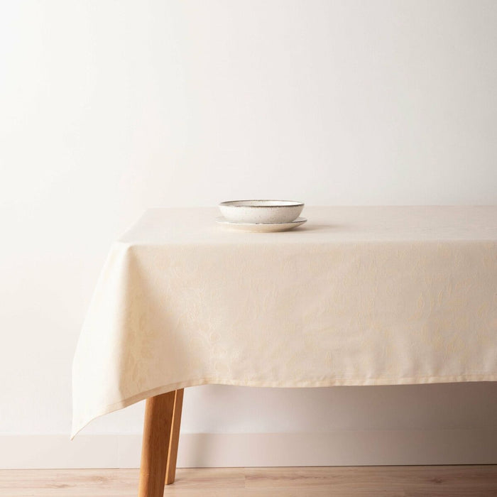 Belum Bacoli Warm White Stain-Resistant Tablecloth 100 x 80 cm