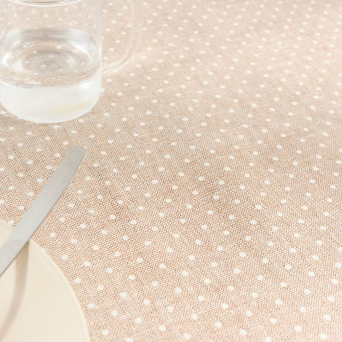 Belum Plumeti White Stain-Resistant Tablecloth 100 x 80 cm