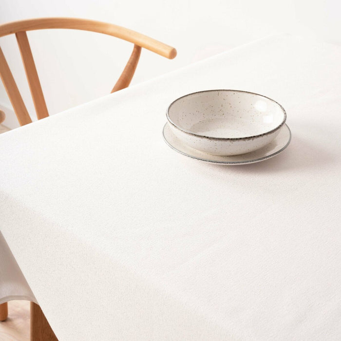 Belum Bacoli White Stain-Resistant Tablecloth 100 x 155 cm