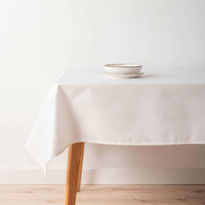 Belum Bacoli White Stain-Resistant Tablecloth 100 x 155 cm