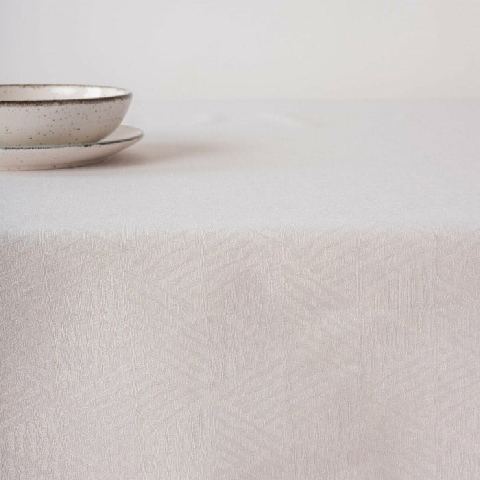 Belum Bacoli White Stain-Resistant Tablecloth 100 x 155 cm
