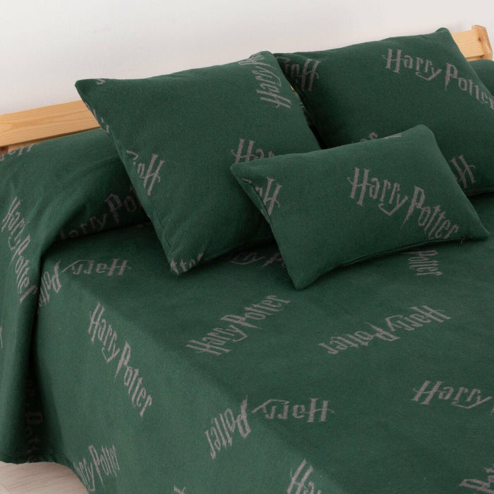 Funda de cojín Harry Potter Slytherin Verde 30 x 50 cm