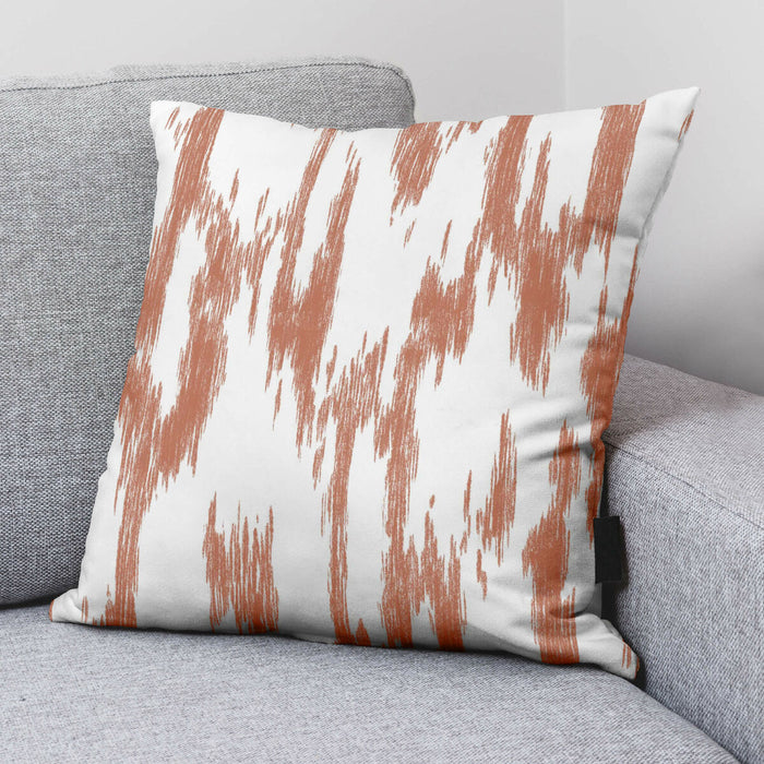 Belum Mahon Orange Tile Cushion Cover 45 x 45 cm