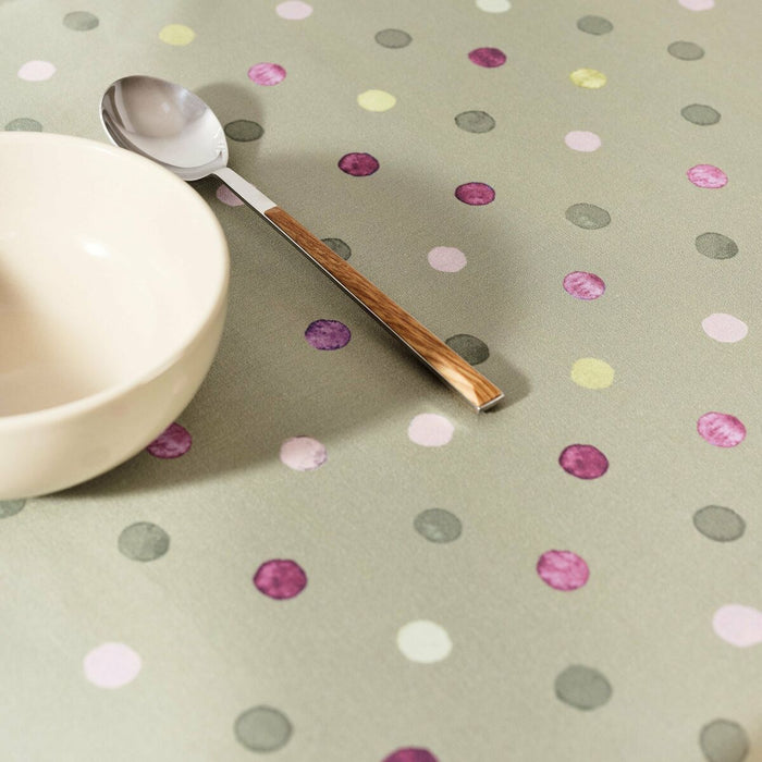 Belum Tablecloth 0120-356 Green 100 x 155 cm Polka Dots