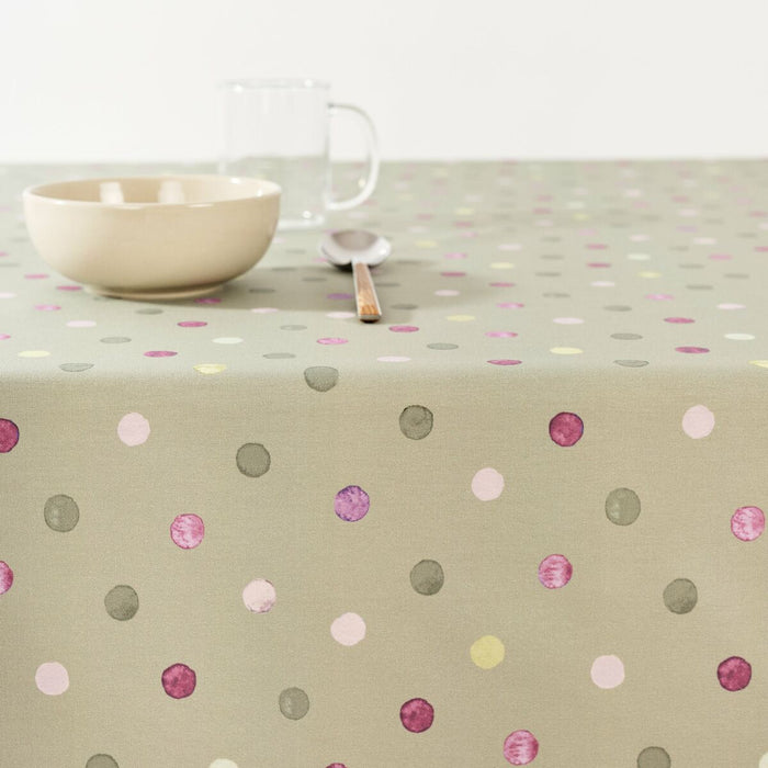Belum Green Tablecloth 155 x 155 cm Polka Dots
