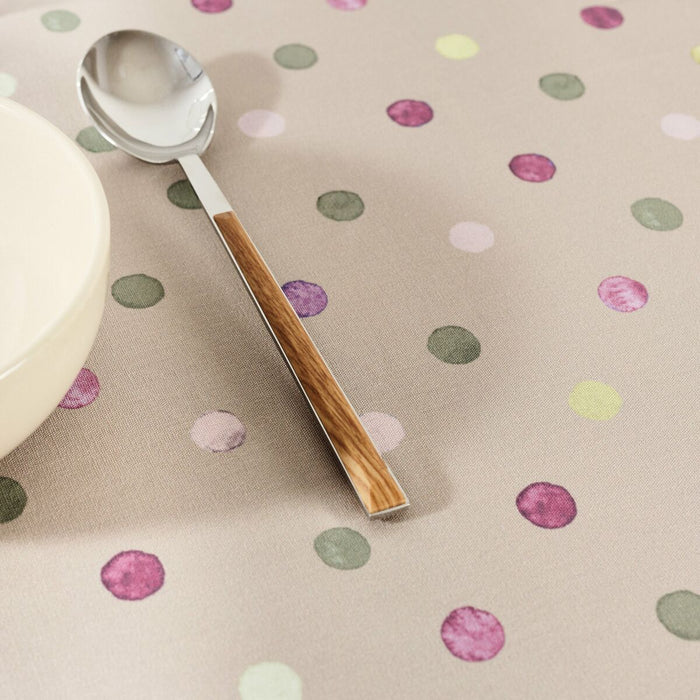 Belum Brown Tablecloth 300 x 155 cm Polka Dots