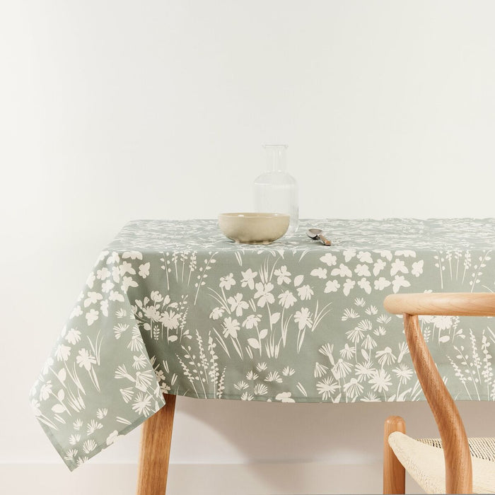 Belum Green Tablecloth 100 x 155 cm Flowers
