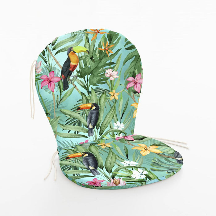 Belum 0120-416 Green Chair Cushion 48 x 5 x 90 cm