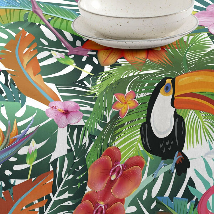 Belum 0120-397 200 x 155 cm Toucan Tablecloth