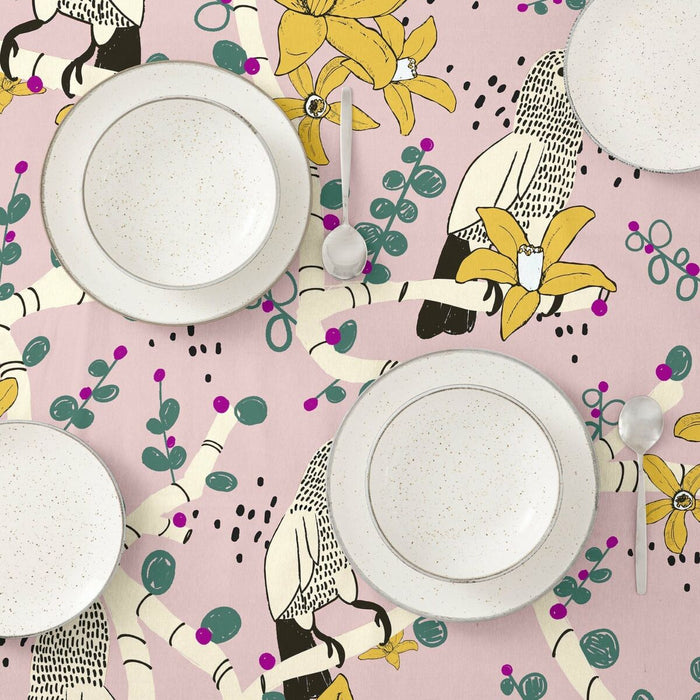 Belum Pink Tablecloth 240 x 155 cm Toucan