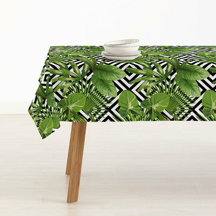 Belum Green Tablecloth 240 x 155 cm Plant Leaf