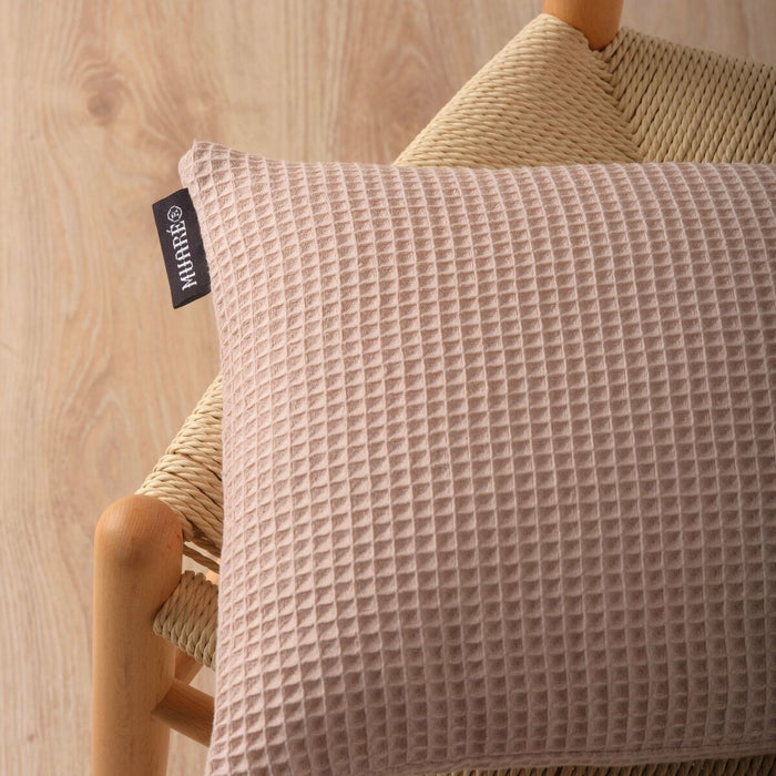Belum Waffle Pink Cushion Cover 30 x 50 cm