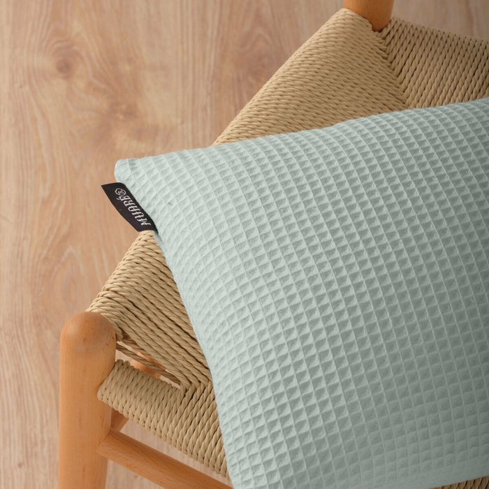 Belum Waffle Mint Cushion Cover 30 x 50 cm