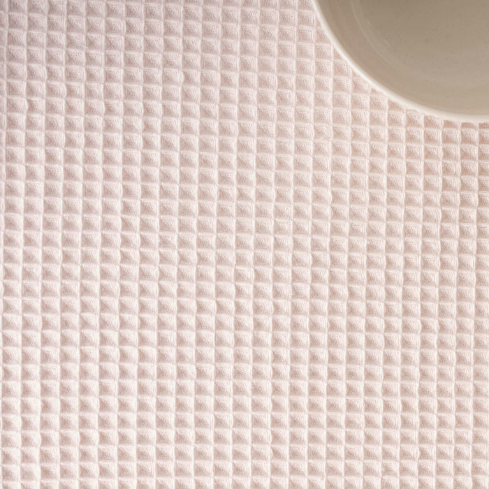 Belum Waffle Table Runner Light Pink 45 x 140 cm