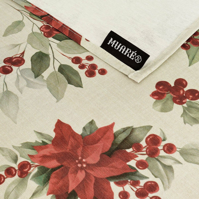 Belum Christmas stain-resistant resin tablecloth 200 x 140 cm