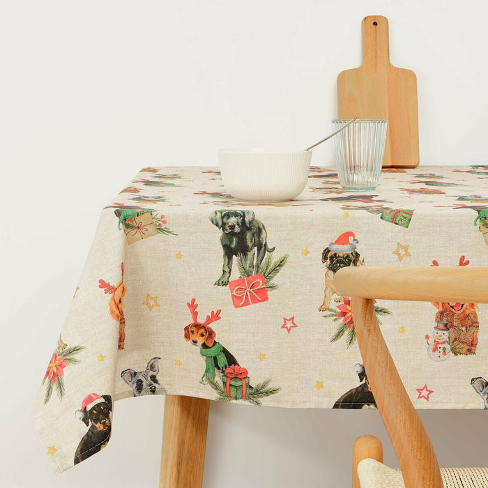 Belum Christmas stain-resistant resin tablecloth 140 x 140 cm
