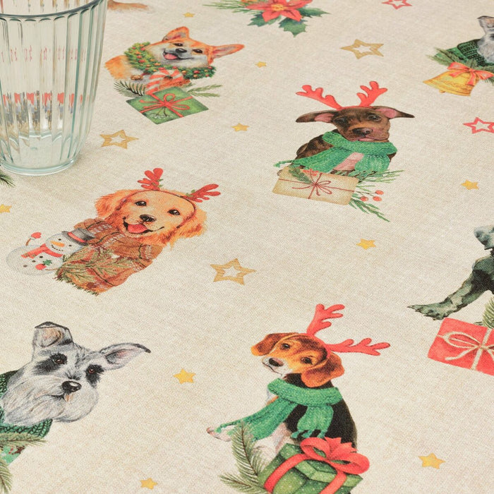 Belum Christmas stain-resistant resin tablecloth 200 x 140 cm