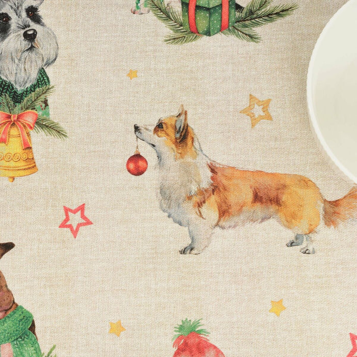 Belum Christmas stain-resistant resin tablecloth 300 x 140 cm