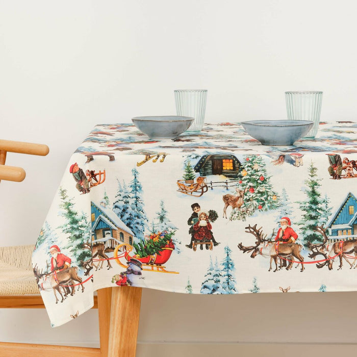 Belum Christmas Landscape resin stain-resistant tablecloth 300 x 140 cm