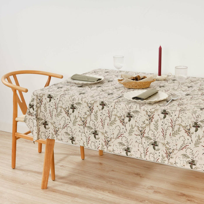 Belum Christmas Mistletoe stain-resistant resin tablecloth 140 x 140 cm
