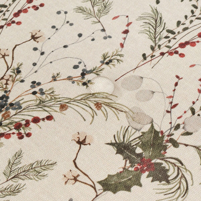 Belum Christmas Mistletoe stain-resistant resin tablecloth 140 x 140 cm