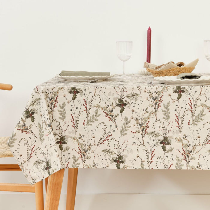 Belum Christmas Mistletoe stain-resistant resin tablecloth 200 x 140 cm