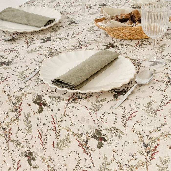 Belum Christmas Mistletoe stain-resistant resin tablecloth 200 x 140 cm