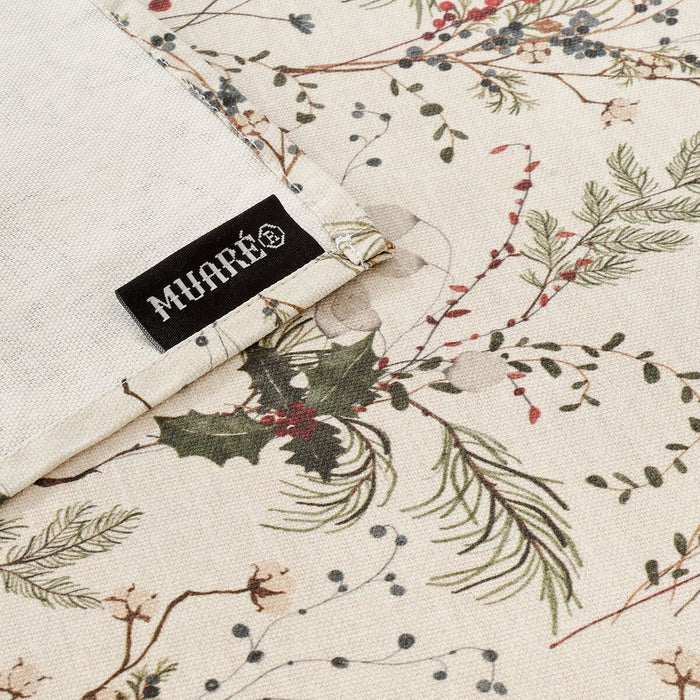 Belum Christmas Mistletoe stain-resistant resin tablecloth 250 x 140 cm