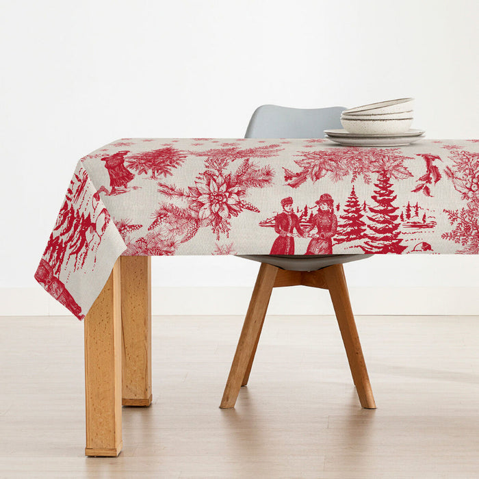 Resin stain-resistant tablecloth Belum Christmas Toile 100 x 140 cm