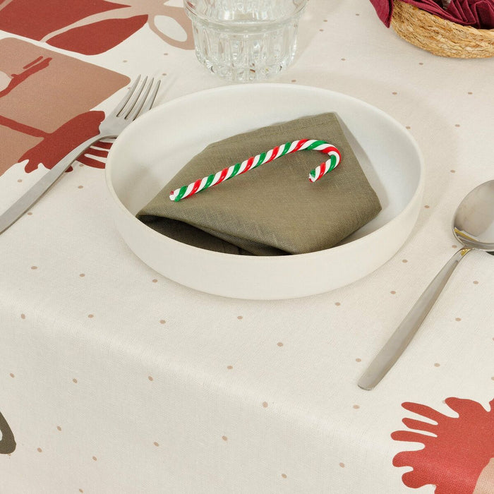 Belum Christmas Present stain-resistant resin tablecloth 200 x 140 cm