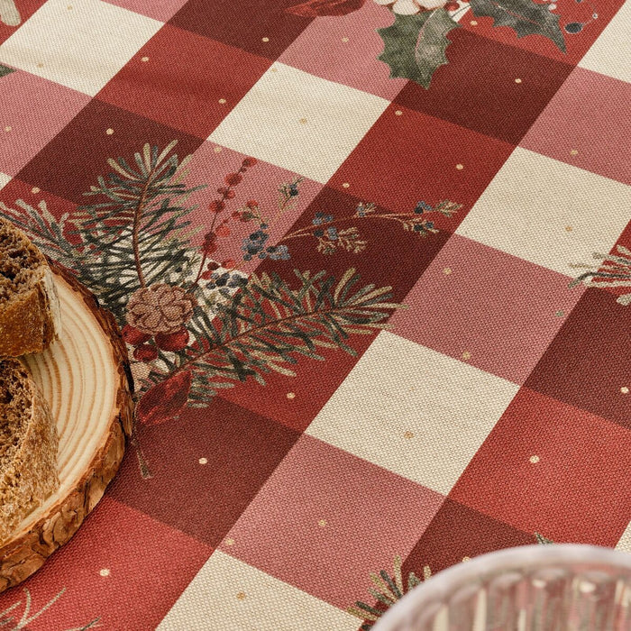 Belum Christmas Mistletoe stain-resistant tablecloth 155 x 155 cm