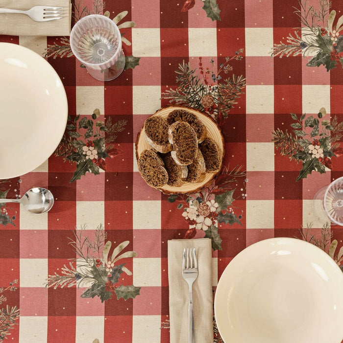 Belum Christmas Mistletoe stain-resistant tablecloth 300 x 155 cm
