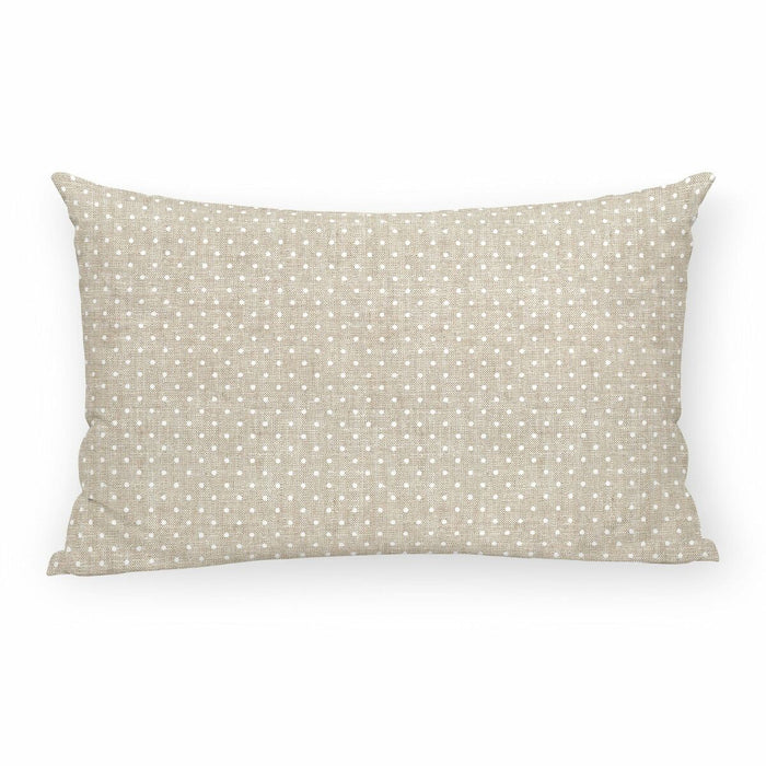Belum Plumeti White Cushion Cover 30 x 50 cm Stain Resistant
