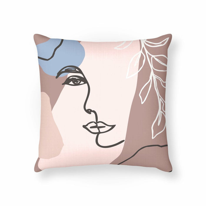 Belum Faces II A Multicolor Cushion Cover 45 x 10 x 45 cm