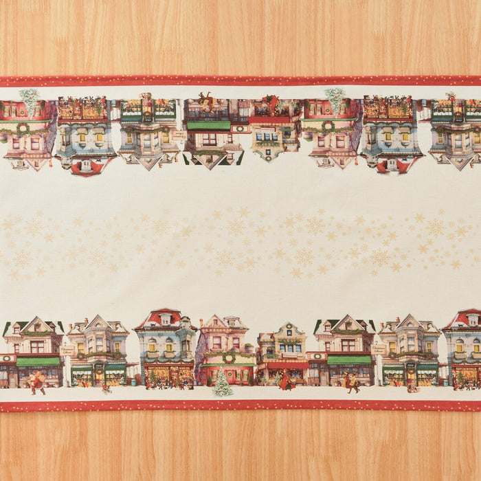 Camino de Mesa Belum Christmas City 45 x 140 cm