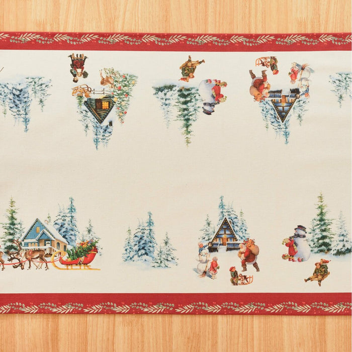 Belum Christmas Landscape Table Runner 45 x 140 cm
