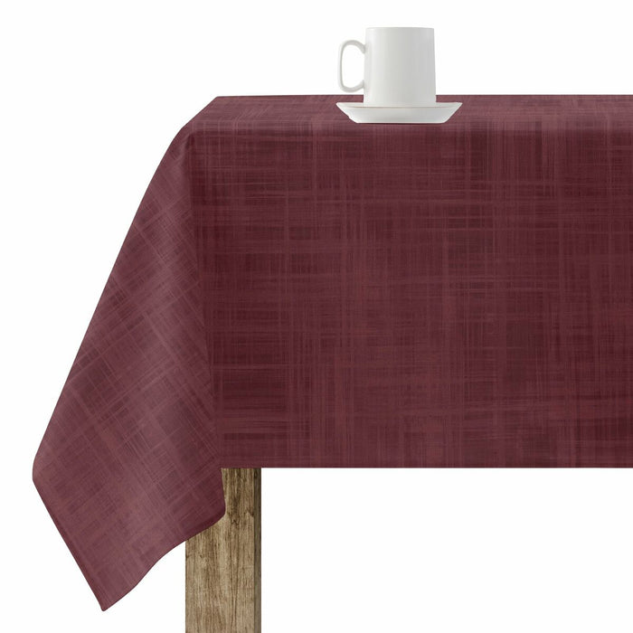 Belum stain-resistant resin tablecloth 200 x 140 cm Bordeaux