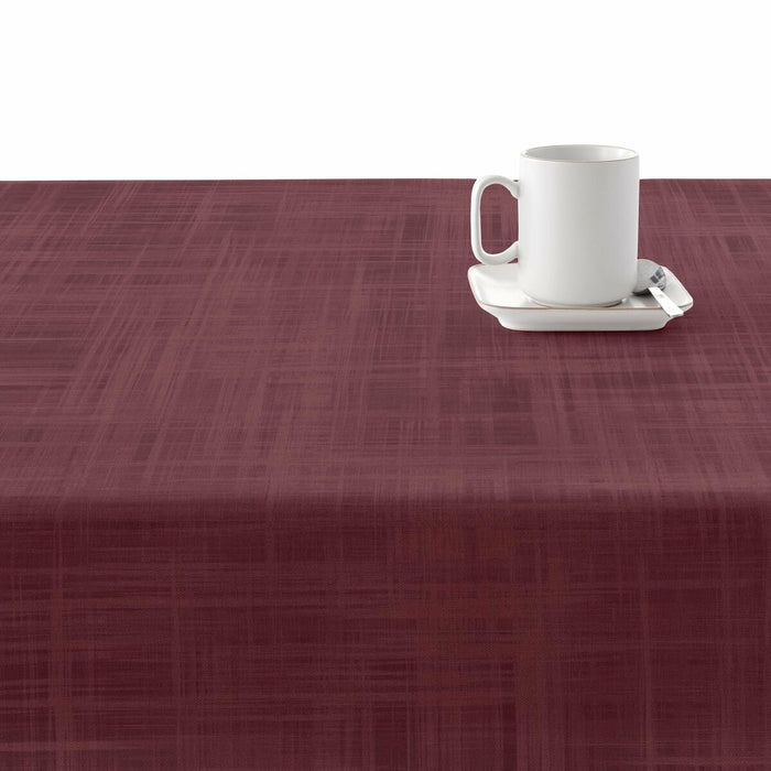 Belum stain-resistant resin tablecloth 200 x 140 cm Bordeaux