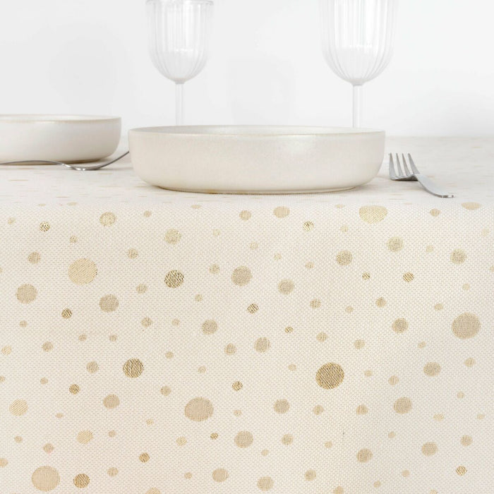 Moiré Christmas stain-resistant tablecloth 300 x 155 cm