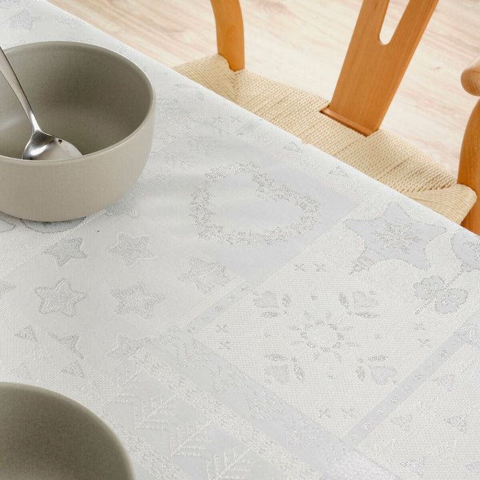 Astroni Moiré Stain-Resistant Tablecloth 200 x 155 cm