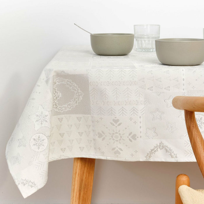 Astroni Moiré Stain-Resistant Tablecloth 300 x 155 cm