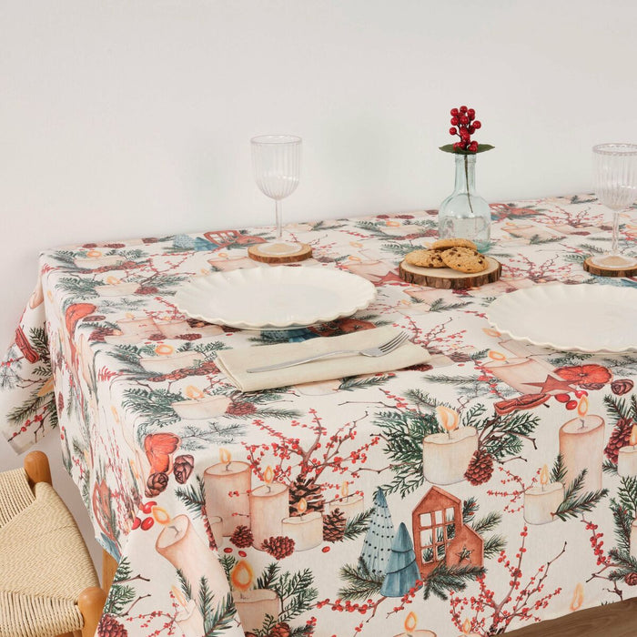 Belum Christmas stain-resistant resin tablecloth 140 x 140 cm