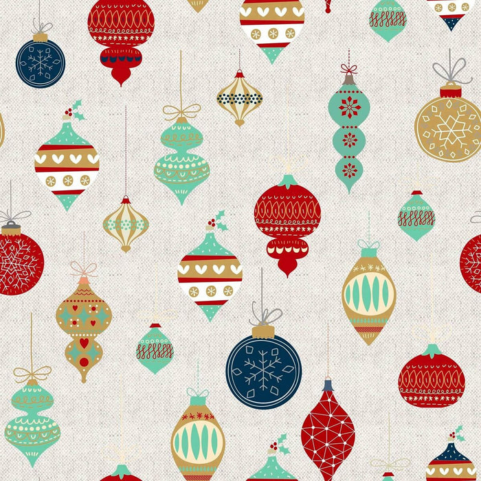 Belum Merry Christmas stain-resistant resin tablecloth 140 x 140 cm