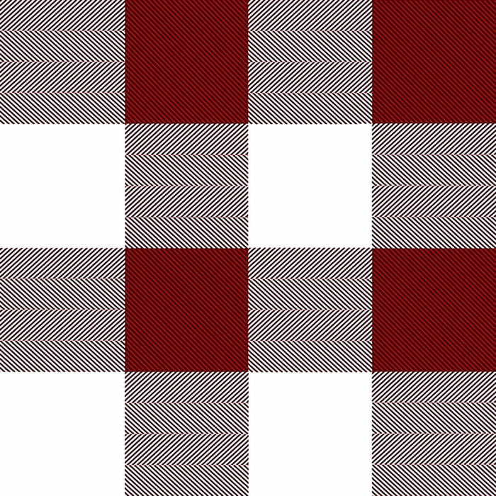 Belum Garnet Check Stain-Resistant Tablecloth 100 x 140 cm