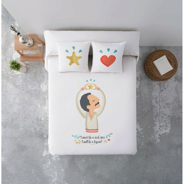 Rock Star Discolored Quilt 205 x 3 x 270 cm