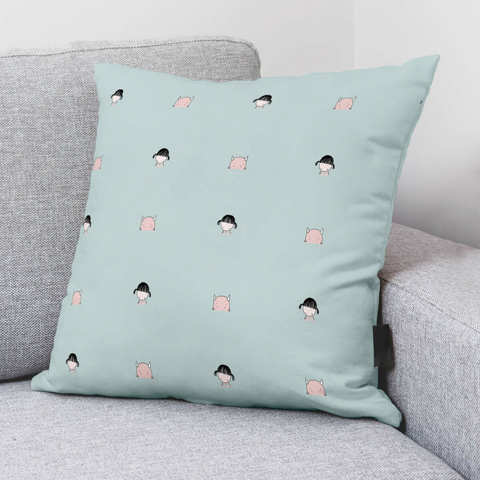 Decolores Cushion Cover Multicolor Set 50 x 50 cm