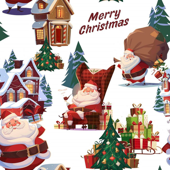 Resin stain-resistant tablecloth Belum Santa Claus 250 x 140 cm